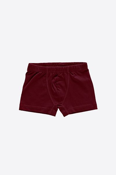 Malabadi Boy - Pack of 3 Burgundy Cotton Elastane Boxers 209