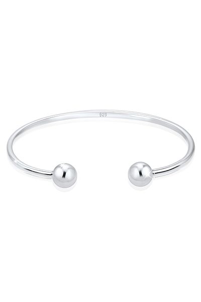 ELLI Armband Armband Kugel Ball Geo Bangle Basic 925 Sterling Silber