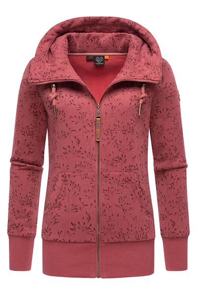 Ragwear Sweatjacke Neska Zip Flowers