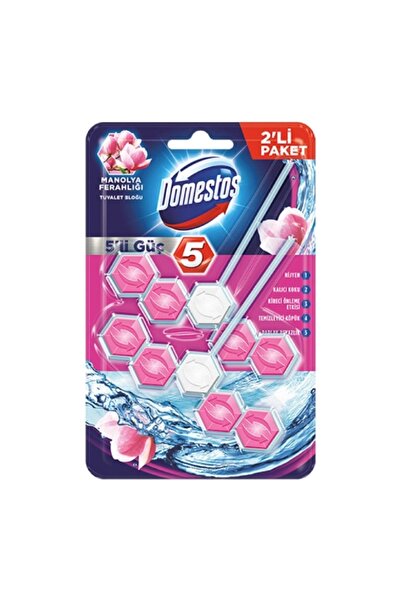 Domestos 2'li Domestos WC Blok 110 Gr. Manolya Duopack