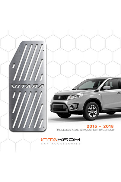 İntachrom Suzuki Vitara Krom Ayak Dinlendirme Pedalı