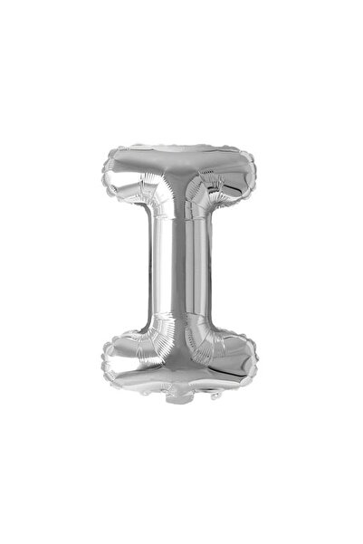 partideyince بالون فويل حرف I فضي