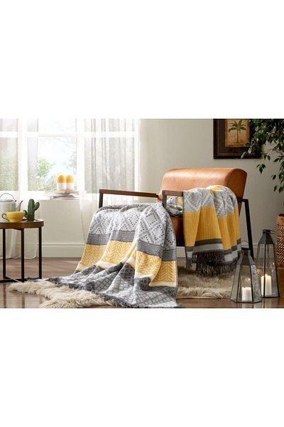 Özdilek Cotton Bohemian Double Blanket