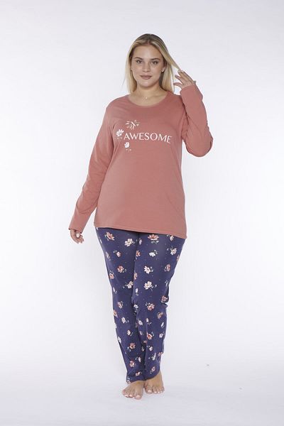 Rubina Secret Women's Plus Size Pajama Set