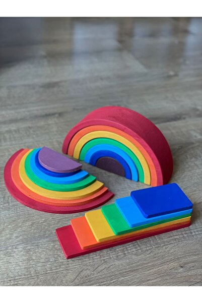 ROOT WOODEN TOYS Ahşap Oyuncak 7'Li Waldorf Set