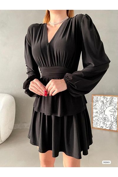 Secret Passion Lingerie ΦΟΡΕΜΑ ΒΡΑΔΙΝΟ ΜΑΚΡΥΜΑΝΙΚΟ ΦΟΡΕΜΑ 582661