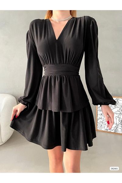 Secret Passion Lingerie ΦΟΡΕΜΑ ΒΡΑΔΙΝΟ ΜΑΚΡΥΜΑΝΙΚΟ ΦΟΡΕΜΑ 582661