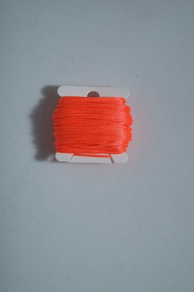 Eskişehir hobi sanat 1 mm 10 μέτρα νέον πορτοκαλί χρώματος αλυσίδα αλεξίπτωτου μακραμέ βραχιόλι κολιέ κοσμήματα σχέδιο κλωστή