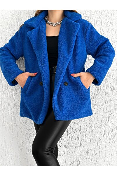 By Gecce Пальто Dort Dugme Pelus