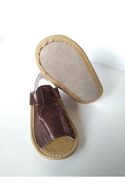 Babyhola Baby Girl Booties Shiny First Step Shoes Stylish Special Day Boxed 9044