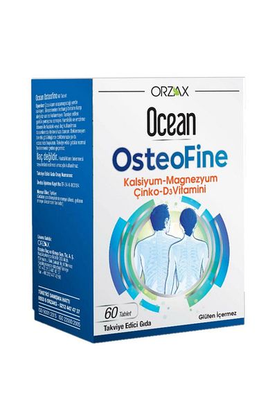 Ocean Osteofine Food Supplement 60 Tablets Features
