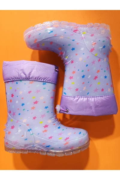 ZENEGE Çocuk Çizme Su Ve Soğuk Geçirmez