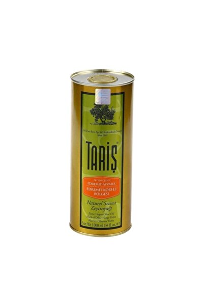Tariş 4'lü Tariş Kuzey Ege Sızma Zeytinyağı 1 Lt. Teneke