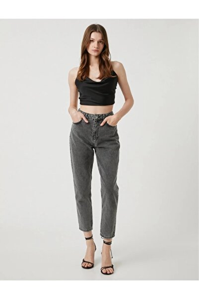 TugsatTasarTekstil Джинси-боксерки з високою талією для жінок