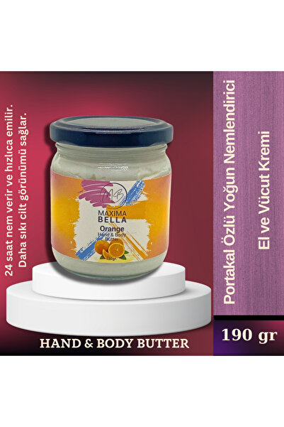 Maxima Bella Yoğun Nemlendirici, El ve Vücut Kremi