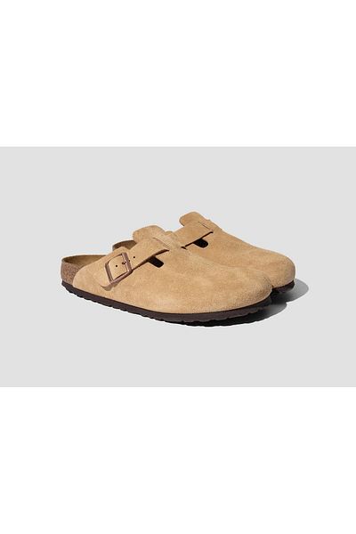 Birkenstock Pánské béžové pantofle Birkenstock Boston Vl 1026164 -20168