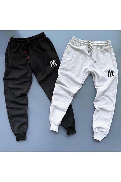 ELSİ El-si Winter Unisex Σετ 2 αθλητικών φόρμας σε μαύρο γκρι χρώμα EŞF00005