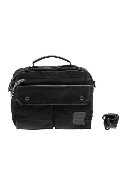 ÇÇS Men's Black Laptop & Briefcase 31155