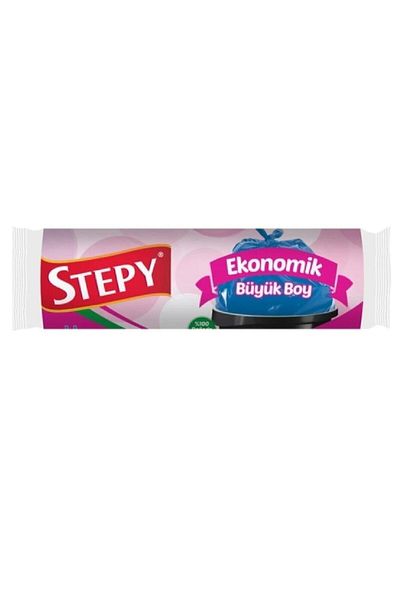 STEPY 72X95Cm Oversized Trash Bag - Pack of 10