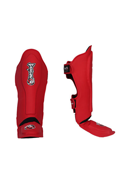 Dragondo 40721-P Kaval Ayak Koruyucu 0825 Kırmızı Kick Boks Kaval Koruyucu