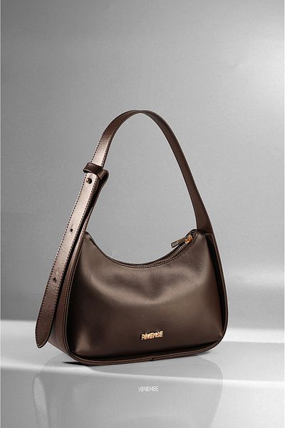 Rimense Bitter Brown Hand and Shoulder Bag
