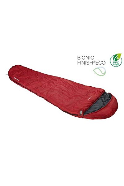 High Peak Tr 300 Sol Fermuarlı -16°c Uyku Tulumu - Kırmızı