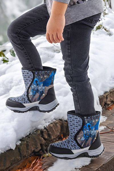 Almues Μποτάκια χιονιού για αγόρια - Cettu Velcro Thermo Sole