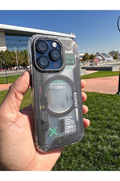 m.tk moveteck İphone 15 Pro Max Uyumlu  Kılıf Map Serisi Moda Shark Bear Logo...