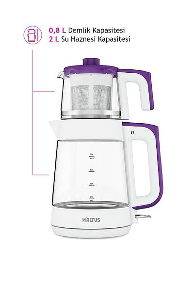 Altus Al 796 B Glass Tea Machine