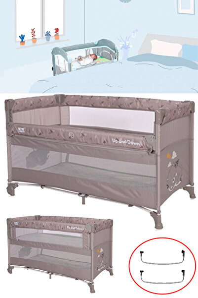LORELLİ Lorelli Up And Down 60x120 Bebek Anne Yanı Oyun Parkı Yatak Beşik