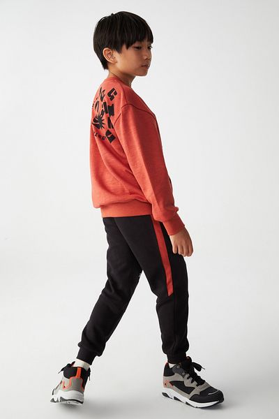 nk kids NK KİDS 65316 ΑΝΔΡΙΚΟ ΜΑΥΡΟ-ΠΟΡΤΟΚΑΛΙ ΖΕΣΤΟ ΠΑΝΤΕΛΟΝΙ