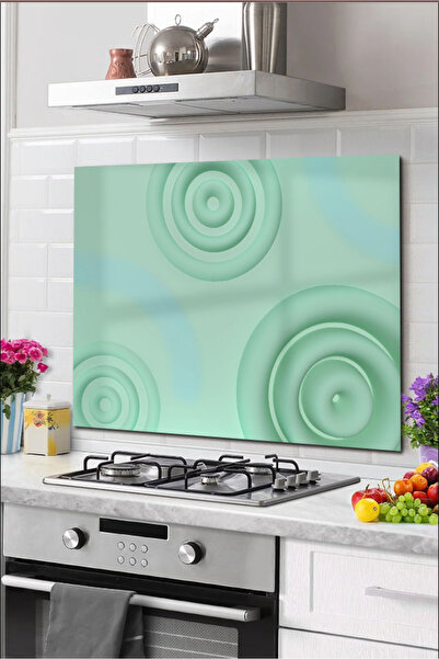 Olinpa Stakleni štitnik za poleđinu kuhinjske ploče Ugrađeni štitnik za poleđ...