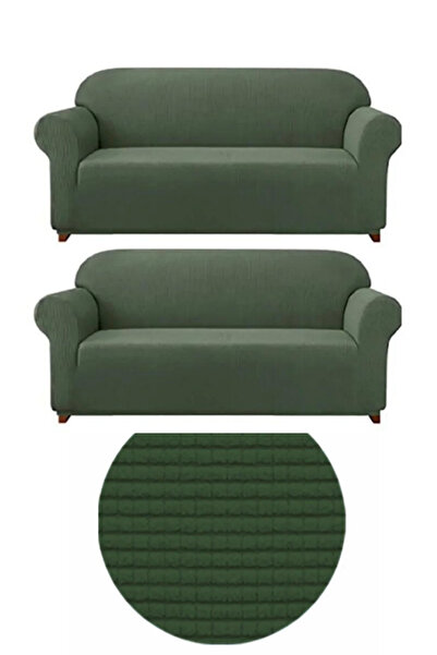 FurkanTicaret Husa de canapea Lycra pentru 3 persoane - lavabila, fara trager...