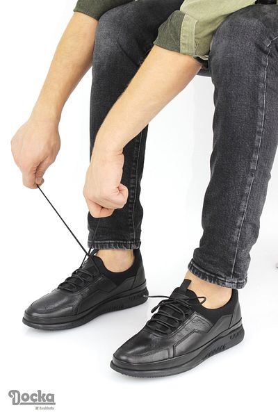 MARCOMEN Men's Seasonal Genuine Leather Sports Style Casual Shoes