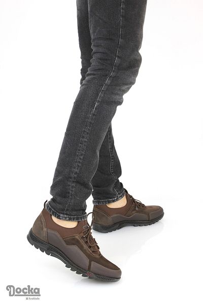 MARCOMEN Men's Winter Genuine Leather Sports Style Casual Shoes