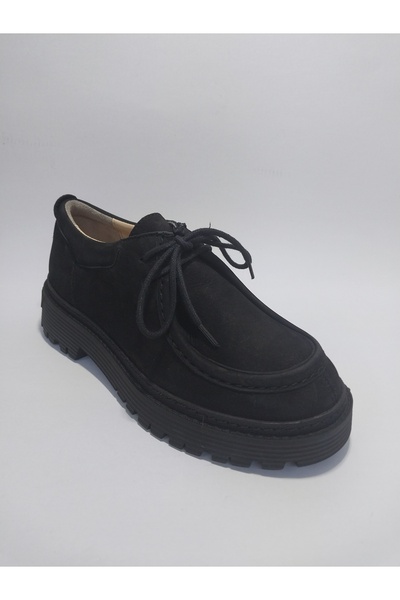 Mira Deri حذاء يومي للجنسين من جلد الغزال الأصلي