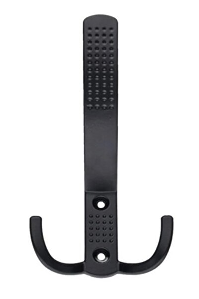 ŞENEL Yapı Market Büyük Noktalı Mat Siyah Metal Askı Portmanto Vestiyer Duvar...