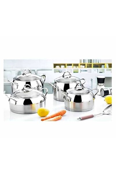 Evimsaray Venüs 4'lü Çelik Tencere Seti