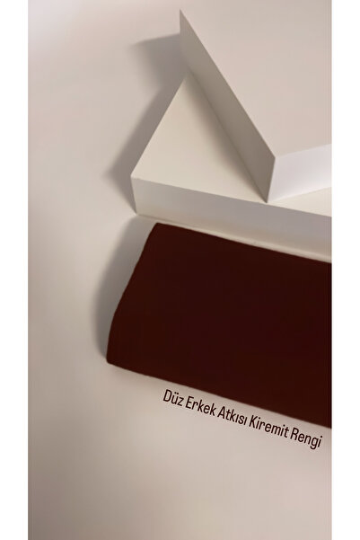 Onur Шарф - Однотонний чоловічий шарф зимовий 170 см x 25 см Віскозна тканина Високої якості