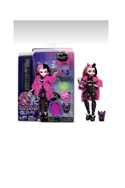 MONSTER HIGH Creepover Parti Bebekleri Draculaura Rkt-hky66
