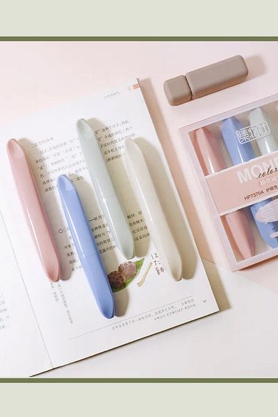 Vox Art Monet Pastel Highlighter Pen Set of 4 Pink Monet