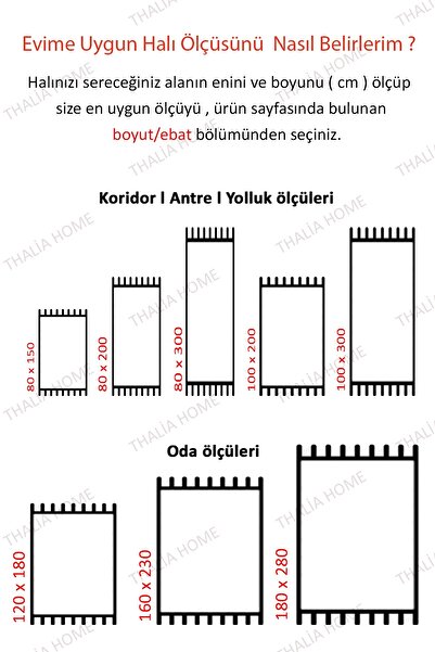 Thalia Home Kaymaz Tabanlı Yıkanabilir Baskılı Yolluk Mutfak Halısı Koridor Halısı