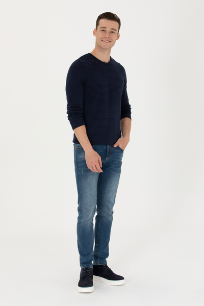 U.S. Polo Assn. U.S. POLO ERKEK O YAKA SLİMFİT SPOR TRİKO G081GL0TK.000.1678308 PORTER