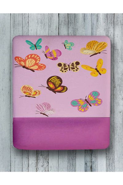 HobiShop Butterflies Mouse Pad with Wrist Support