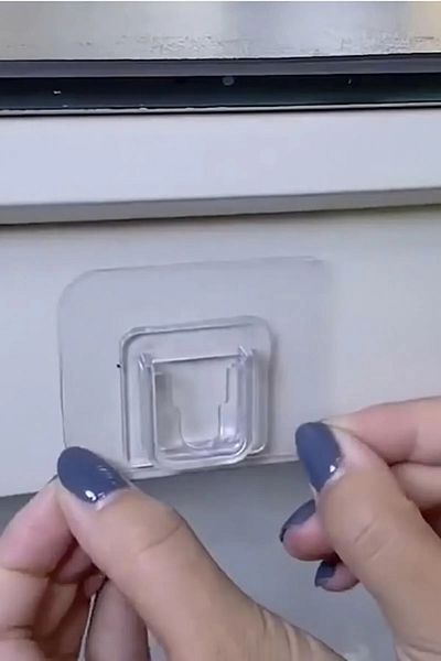 Hayveys home Αυτοκόλλητο Πλαστικό Στερέωσης Ελκήθρου-A08