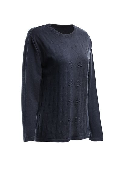 Trikolay Plus Size Patterned Knitwear Sweater