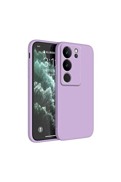 Rivor Vivo V29 5G Uyumlu Kılıf Kamera Korumalı Renkli Yumuşak Esnek Silikon K...