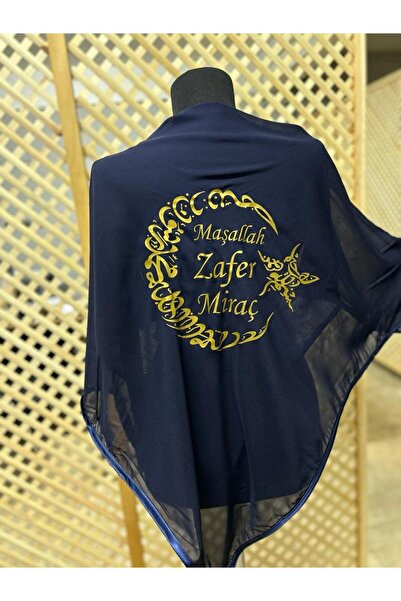 TAN EVENT İsimi Damat Örtüsü Baskılı Damat Örtüsü,Kişiye Özel Damat Şalı, Şif...
