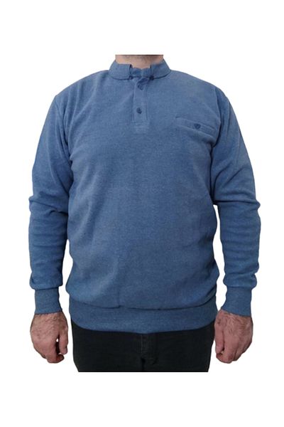Ünal Giyim PLUS SIZE BATTAL POLO GULER PULover SELANIC CU BUZUUNAR