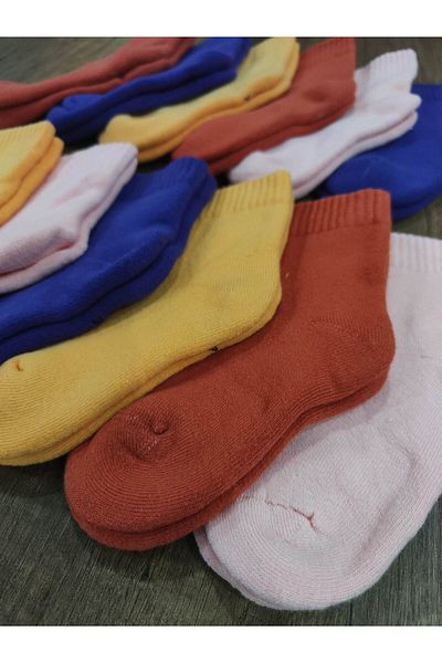 Leement socks Детски дебели хавлиени термо чорапи 12 чифта зимни чорапи